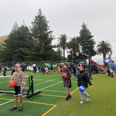 Mahia Community Sports Courts Nga Manu o Taiharuru